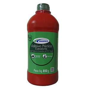 Adesivo Vermelho Amanco 850g - Extra Forte