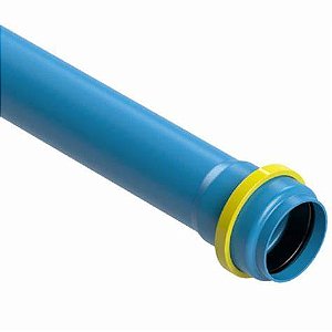 Tubo PVC Engate Metálico 6" PN-125 com 6m - Asperbrás