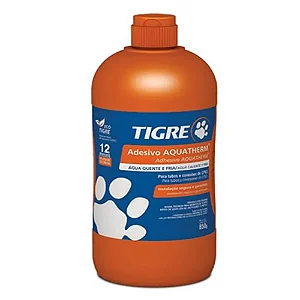 Adesivo Plástico CPVC Aquatherm 850g Vermelho - Tigre