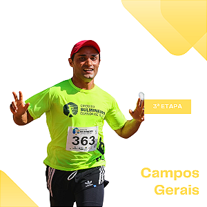 Camiseta - 3ª Etapa Circuito Sul Mineiro de Corrida de Rua