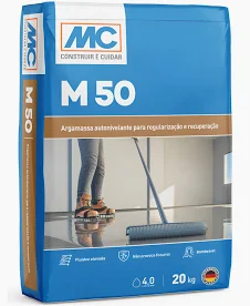 ArGAMASSA AUTO NIVELANTE M 50 MC BAUCHIMIE 20 KILOS