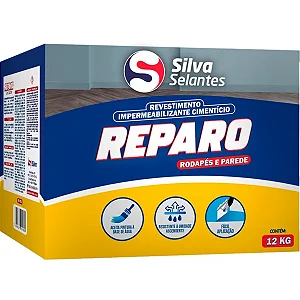 Bloqueador De Umidade De Rodapé Impermeab 12kg Silva Selante