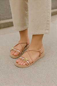 SANDALIA CAMPESI REFCE241 TAN/ROSE