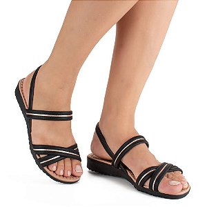 SANDALIA CAMPESI REFCE222 PRETA