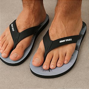 CHINELO MORMAII TROPICAL REF10591 PRETO