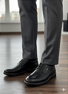 SAPATO PEGADA REF127304-02 PRETO