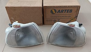 Par Lanterna Seta/Pisca Original Arteb C/ Logo Fiat - Palio 96/00