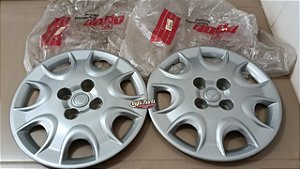 Par Calota Aro 14 Original Fiat - Palio 08/12/Siena/Strada/Uno