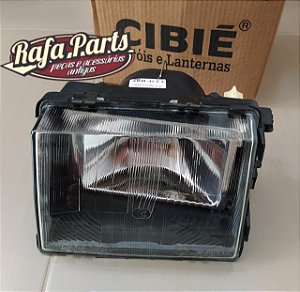 Farol Lado Esquerdo Cibié Bi-Iodo - Chevette 83/93/Chevy 500/Marajó.