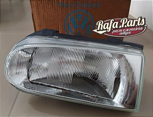 Farol Lado Esquerdo Arteb C/ Logo VW - Gol Bola 95/99 G2