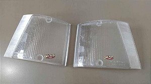 Par Lente Lanterna Seta C/ Logo Fiat Cristal - Fiat 147/Spazio