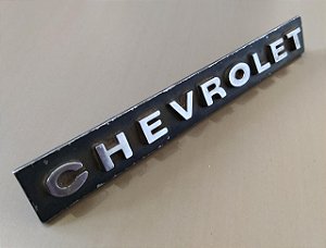 Emblema Chevrolet Grade Dianteira Original Usada - Opala 69/70