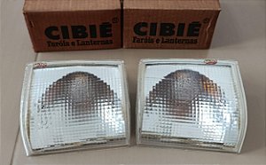 Par Lanterna Seta/Pisca Cibié Cristal C/ Logo GM - D20 93/96