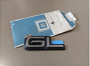 Emblema GL Lateral Para-lama Dianteiro GM - Ômega 93/98