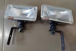 Par Farol Milha Auxiliar Usado Rossi - Carros Anos 70/80/90