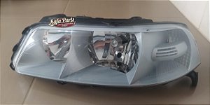 Farol Lado Esquerdo Arteb - Gol G3 00/05 Série Fun (Máscara Prata/motorista)