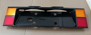 Moldura Placa/Aplique Traseiro Original Arteb Âmbar - Santana 91/95