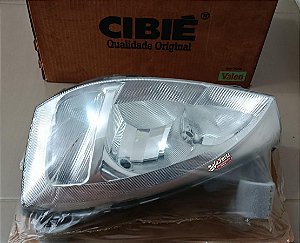 Farol Lado Esquerdo Manual Cibié - Corsa 03/07/Montana