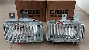 Par Farol Milha Auxiliar Cibié - Kadett GS/GSI (Cristal - Não tem logo GM)