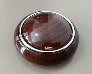 Botão Buzina Audax Tipo Madeira Volante - Kombi Corujinha