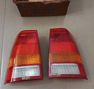 Par Lanterna Traseira Tricolor Original Swf GM - Kadett Gsi Conversível