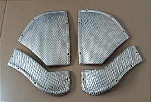 Kit Polaina Paralama Traseiro Original - Dkw Vemag Belcar