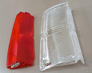 Lente Lanterna Seta/Pisca Lado Direito Bianco Savino - Opala 75/79(LER ANÚNCIO)