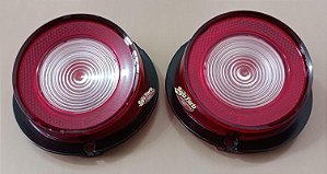 Par Lente Lanterna Traseira Ré Original - Opala/Caravan 75/79(LER ANÚNCIO)