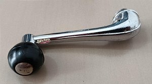 1 Manivela Vidro Original Arteb Usado Preto - Dkw Vemag (Só 1 Peça)