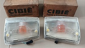 Par Lanterna de Seta/Pisca Cristal Cibié - Fiat Uno 84/90/Prêmio/Fiorino