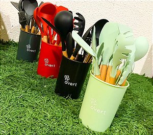 KIT UTENSÍLIOS  PARA COZINHA 12 PEÇAS.KIT