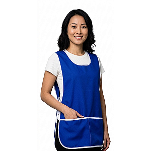 Avental Bata Oxford Com 2 Bolsos