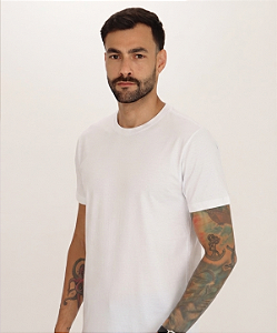 Camiseta Básica Masculino Branca