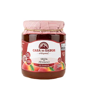 Geleia de Pêssego, 290g - Casa do Sabor