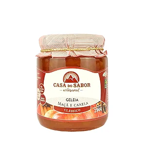 Geleia de Maçã com Canela, 290g - Casa do Sabor