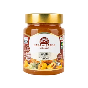 Geleia de Abacaxi, 430g - Casa do Sabor