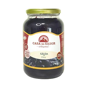 Geleia de Uva, 740g - Casa do Sabor