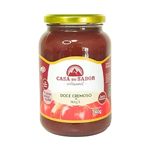 Geleia de Maçã, 740g - Casa do Sabor