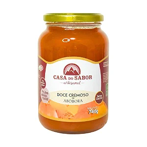 Geleia de Abóbora, 740g - Casa do Sabor