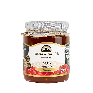Geleia de Pimenta, Gourmet, 290g - Casa do Sabor