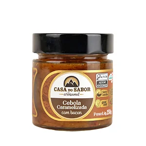 Cebola Caramelizada, Bacon 250g - Casa do Sabor