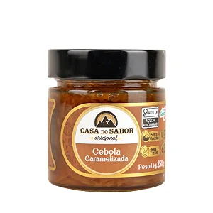 Cebola Caramelizada, 250g - Casa do Sabor