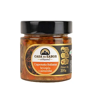 Caponata Italiana, 200g - Casa do Sabor