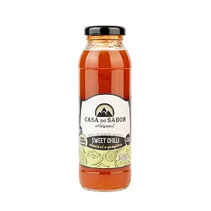 Molho de Pimenta, Sweet Chilli, Abacaxi e Gengibre, 260g - Casa do Sabor