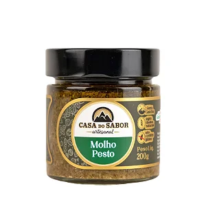 Molho Pesto, 200g - Casa do Sabor
