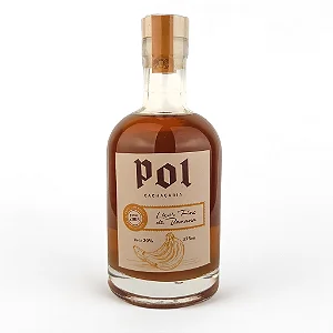 Licor Creme de Banana, 375ml - Cachaçaria Pol