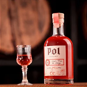 Licor Creme de Frutas Vermelhas, 375ml - Cachaçaria Pol