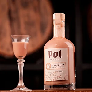 Licor Creme de Chocolate, 375ml - Cachaçaria Pol