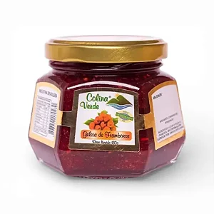 Geleia de Framboesa, 180g - Colina Verde