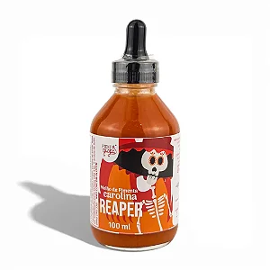 Molho de Pimenta Carolina Reaper 100ml - Sabor da Colonia